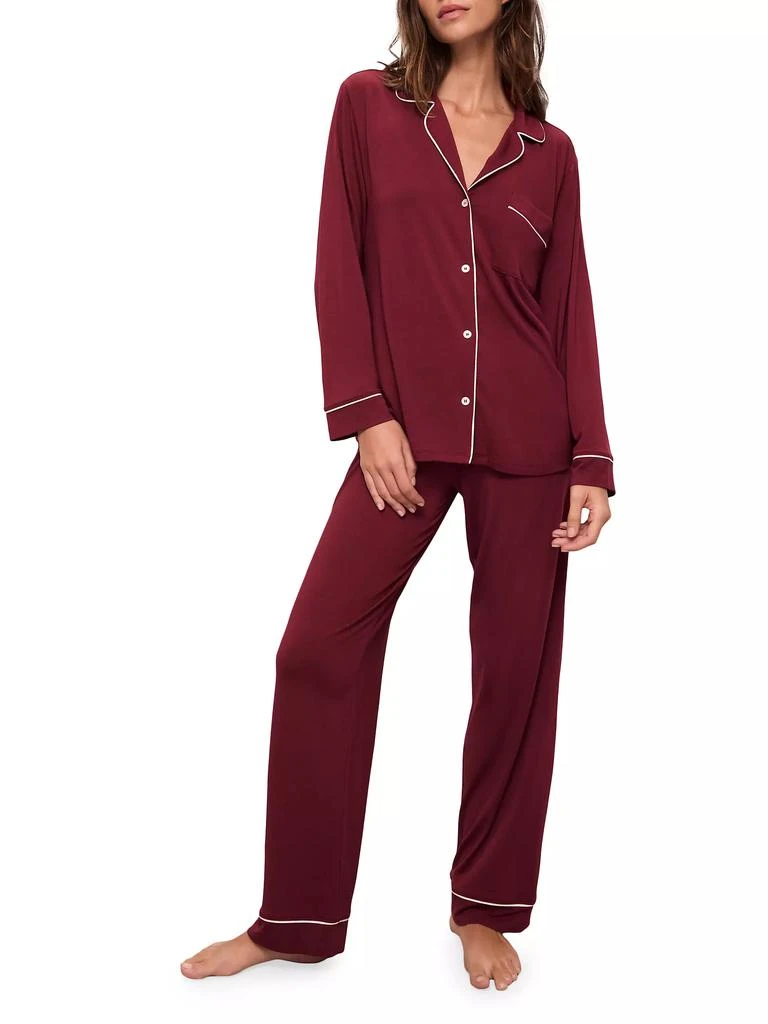 商品Eberjey|Gisele Long Pajama Set,价格¥1102,第1张图片