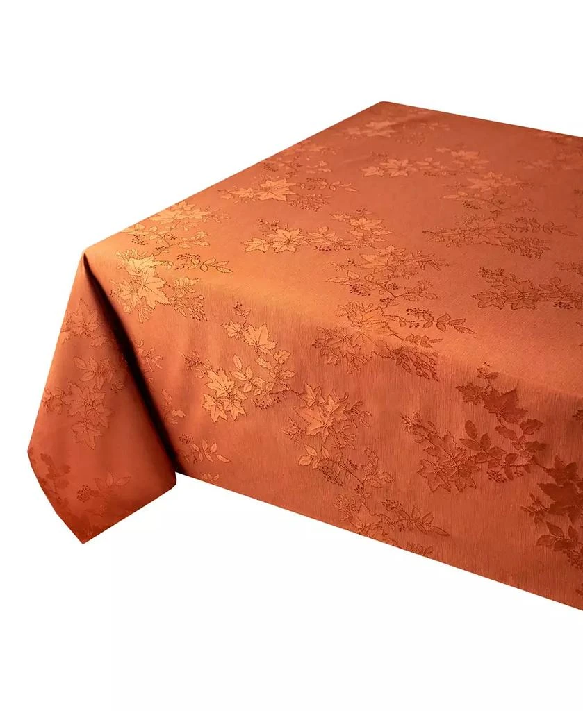 商品Benson Mills|Countryside Leaves Raised Jacquard Tablecloth Rust 60 X 84,价格¥118,第1张图片