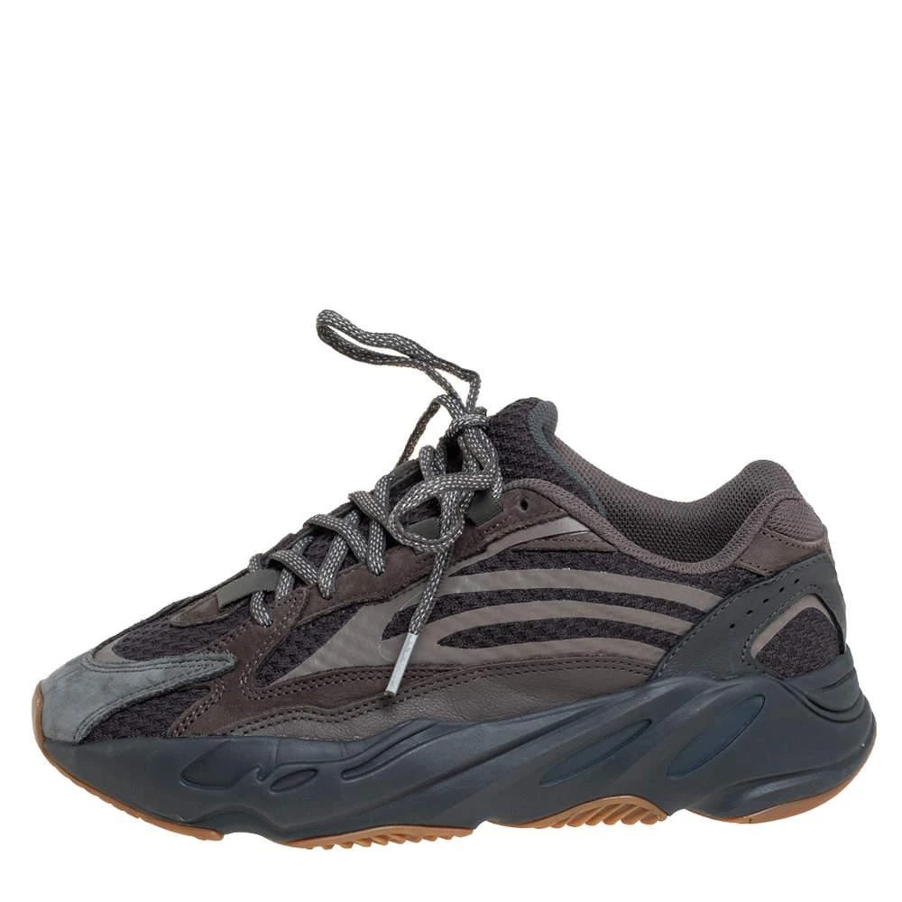 商品[二手商品] YEEZY|Adidas Yeezy Boost 700 V2 Geode Multicolor Nubuck And Suede Lace Up Sneakers Size 41.5,价格¥3511,第2张图片详细描述
