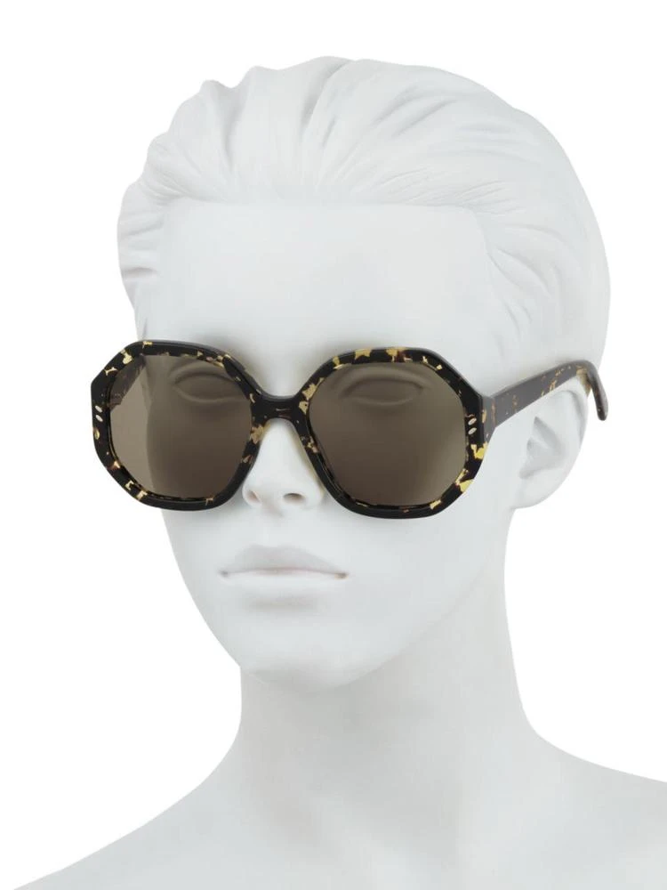 商品Stella McCartney|56MM Havana Octagon Sunglasses,价格¥1459,第2张图片详细描述