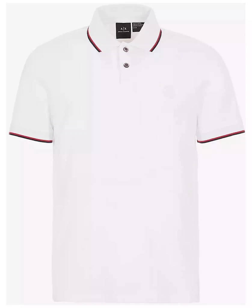 Men's Contrast Tipped Polo Shirt 商品