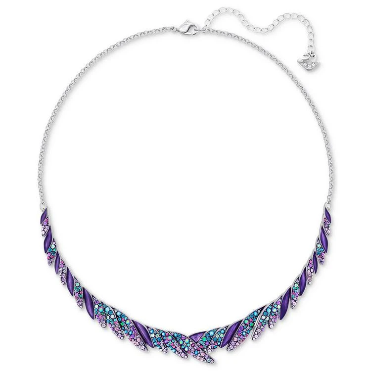 商品Swarovski|Silver-Tone Multi-Stone Collar Necklace,价格¥1116,第1张图片