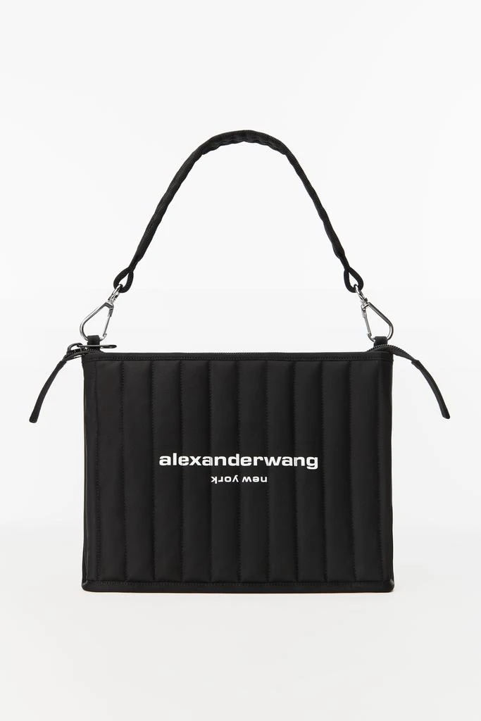 商品Alexander Wang|ELITE TECH 尼龙单肩包 电脑包,价格¥2216,第1张图片