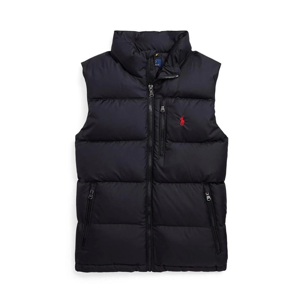 商品Ralph Lauren|Big Boys Water- Repellent Full Zip Vest,价格¥730,第1张图片