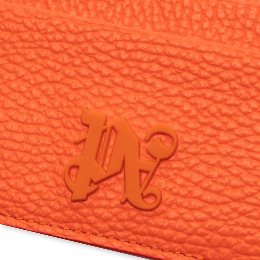 商品Palm Angels|Monogram Cardholder - Orange,价格¥1804,第3张图片详细描述