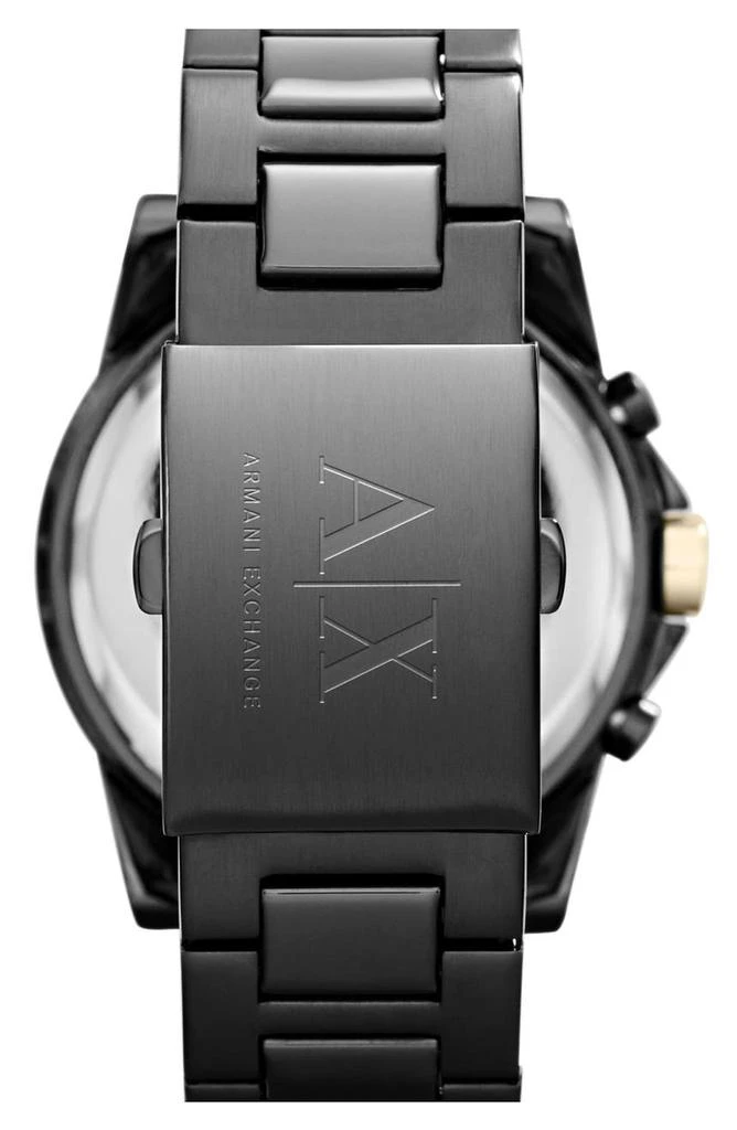 商品Armani Exchange|Chronograph Bracelet Watch, 45mm,价格¥1230,第4张图片详细描述