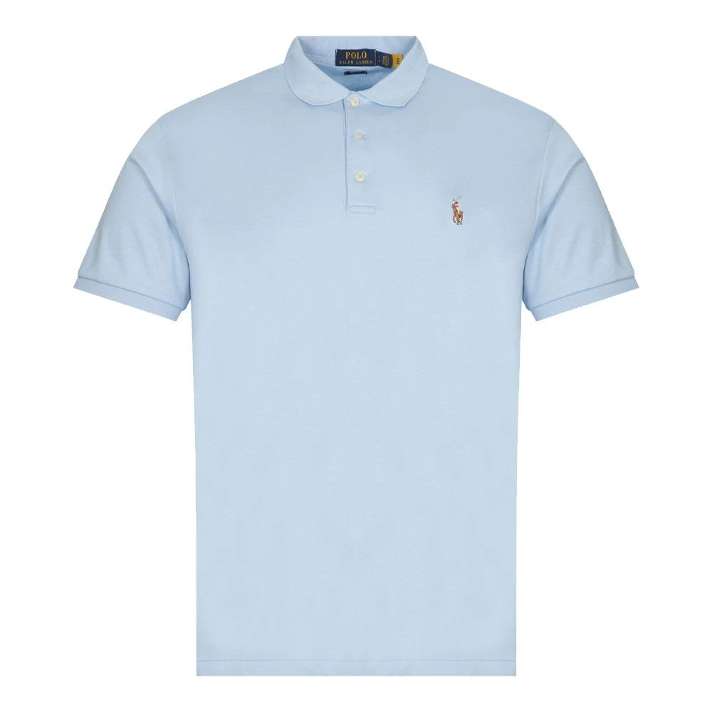 商品Ralph Lauren|Polo Ralph Lauren Slim Fit Polo Shirt - Blue,价格¥509,第1张图片
