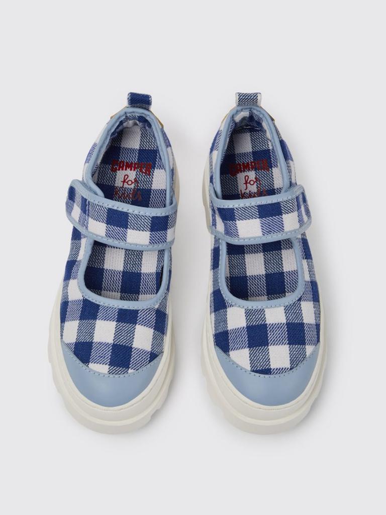 商品Camper|Brutus shoes in recycled cotton and calfskin,价格¥588,第5张图片详细描述