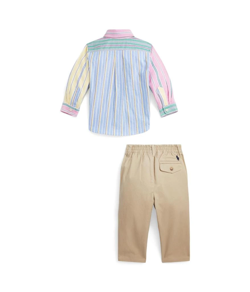 商品Ralph Lauren|Fun Shirt & Flex Abrasion Pants Set (Infant),价格¥496,第2张图片详细描述