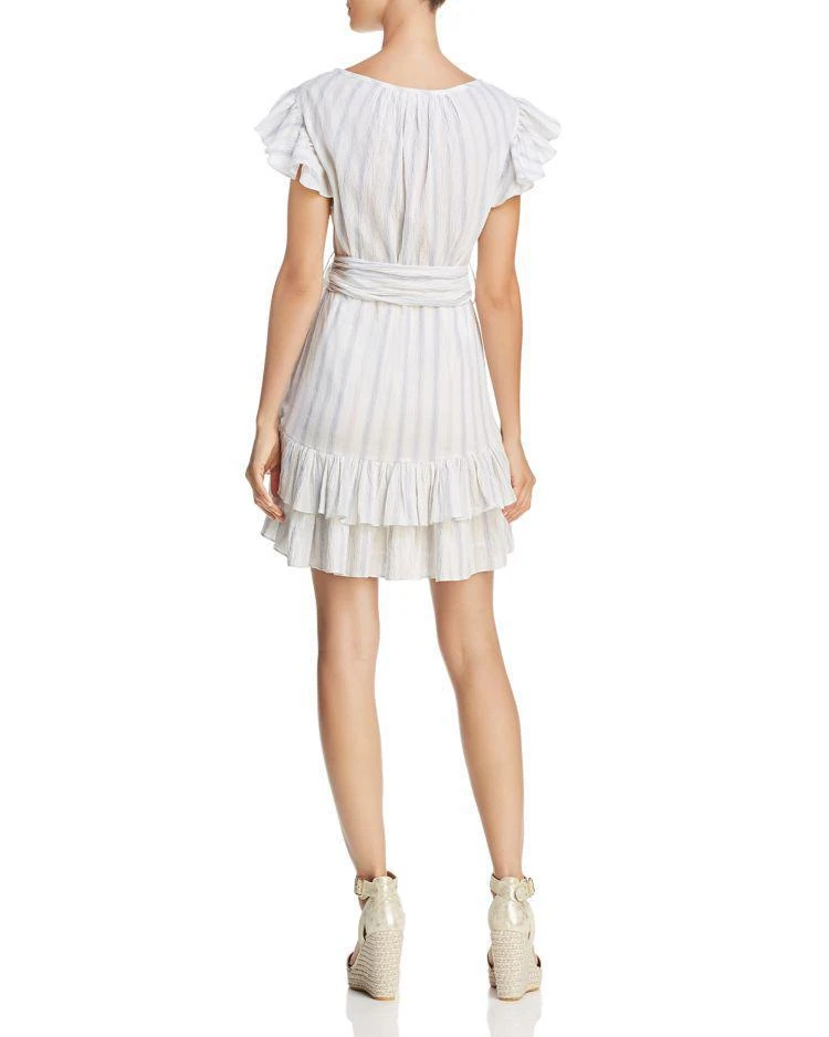 商品Rebecca Taylor|Striped Ruffle Dress,价格¥1559,第2张图片详细描述