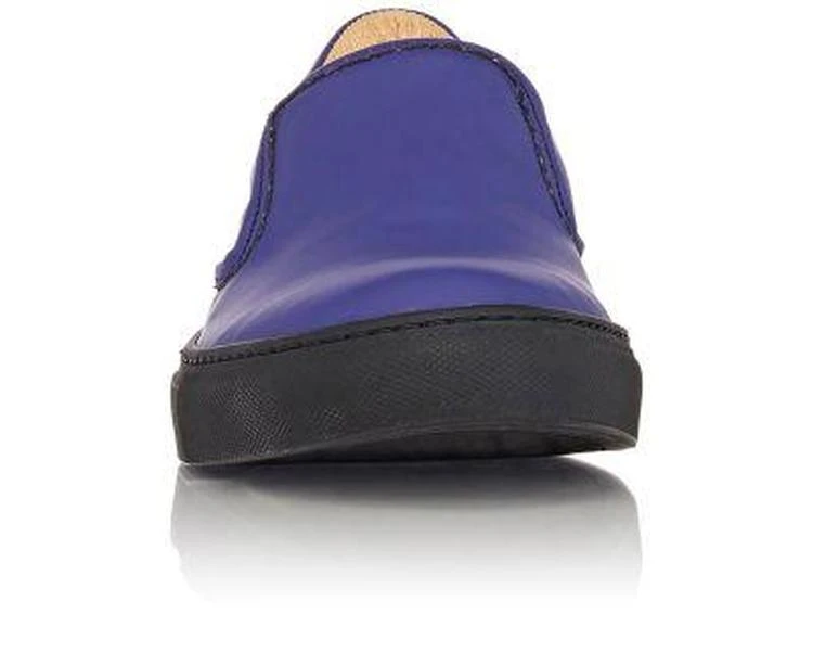 商品Barneys New York|Rubberized Leather Slip-On Sneakers,价格¥1035,第4张图片详细描述