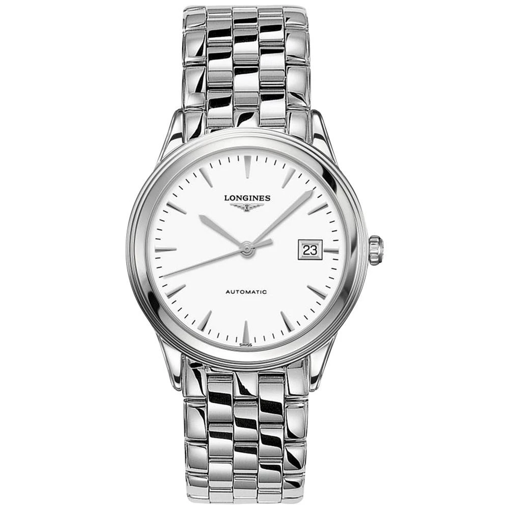 商品Longines|Men's Swiss Automatic Flagship Stainless Steel Bracelet Watch 38mm,价格¥12839,第1张图片