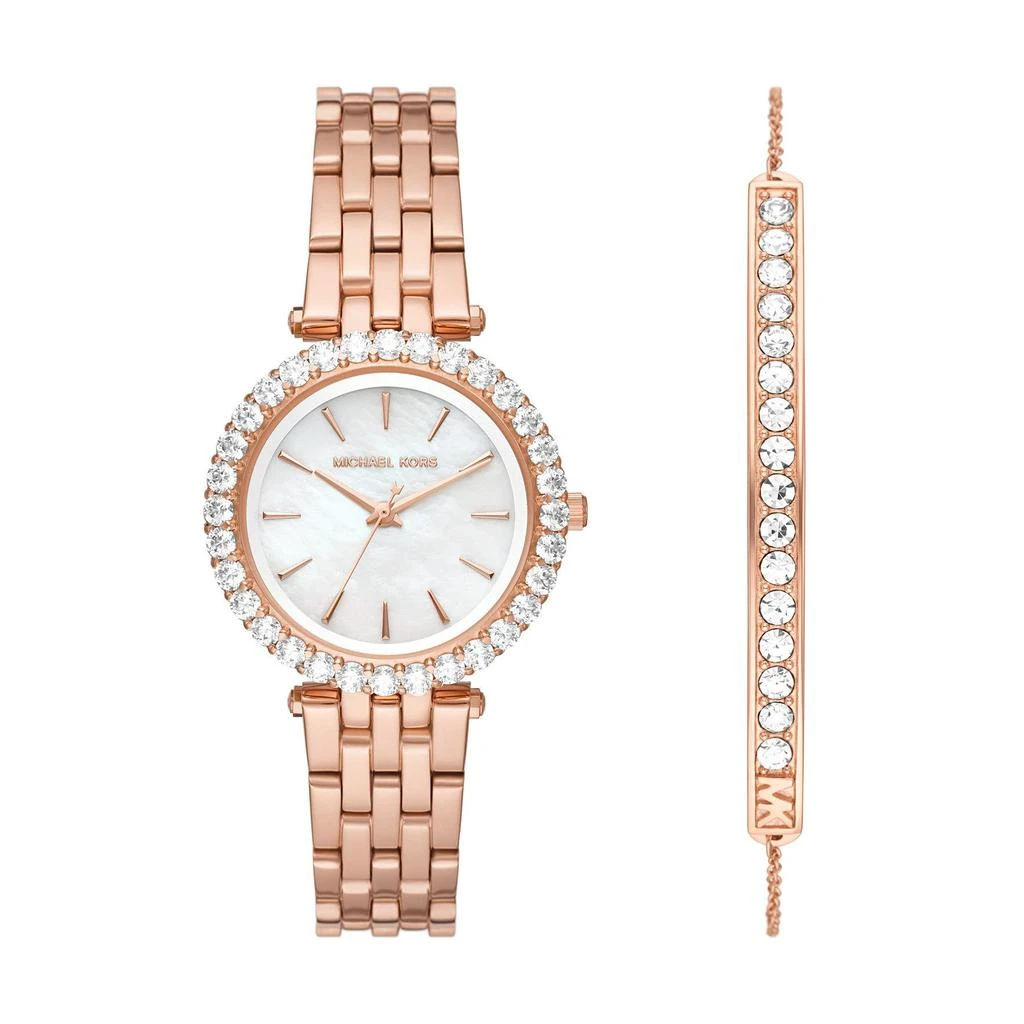 商品Michael Kors|MK1064SET - Darci Lux 3-Hand Watch,价格¥1354,第1张图片