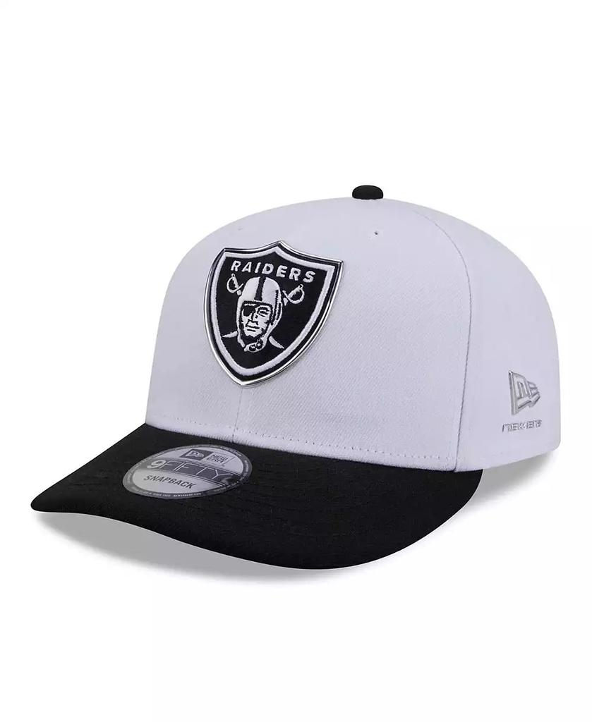 Boné Las Vegas Raiders Camuflado Preto A-Frame 39THIRTY Flex para homem image 2