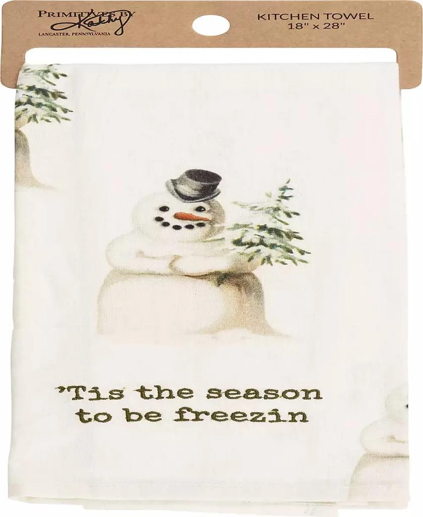 商品Primitives by Kathy|Tis the Season Kitchen Towel,价格¥44,第2张图片详细描述