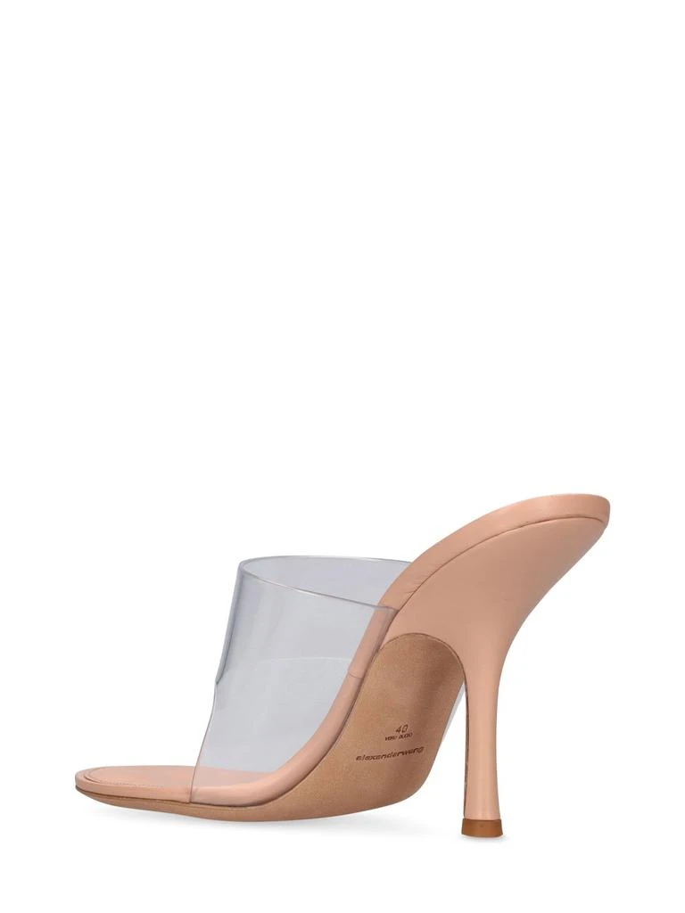 商品Alexander Wang|105mm Nude Pvc High Heel Sandals,价格¥1859,第3张图片详细描述