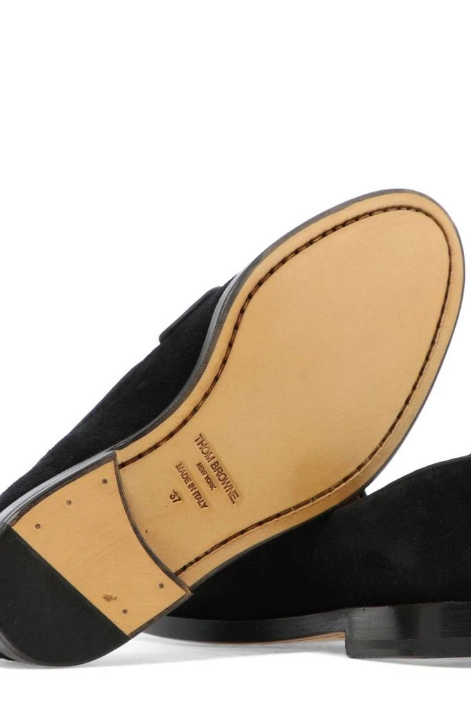 ��商品Thom Browne|Thom Browne Varsity Penny Loafers,价格¥3742,第5张图片详细描述
