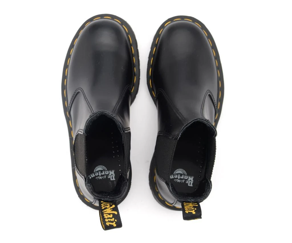 商品Dr. Martens|Dr. Martens 2976 Bex Smooth Combat Boot In Black Leather,价格¥1802,第5张图片详细描述