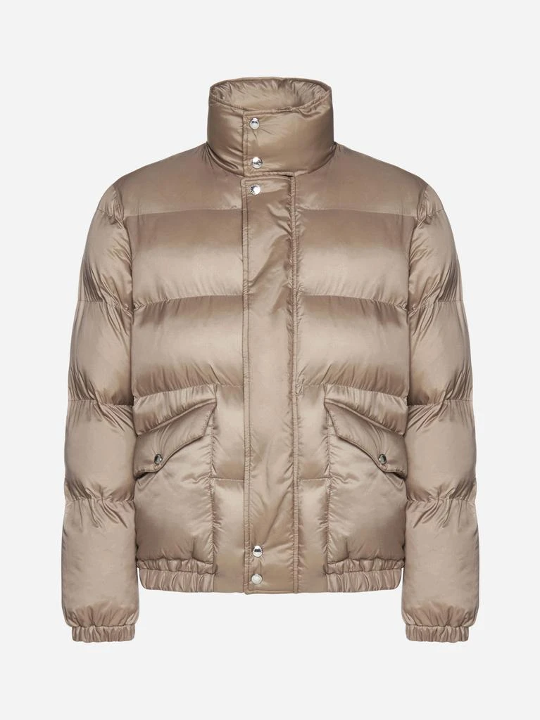 商品Alexander McQueen|Logo quilted nylon down jacket,价格¥3791,第1张图片