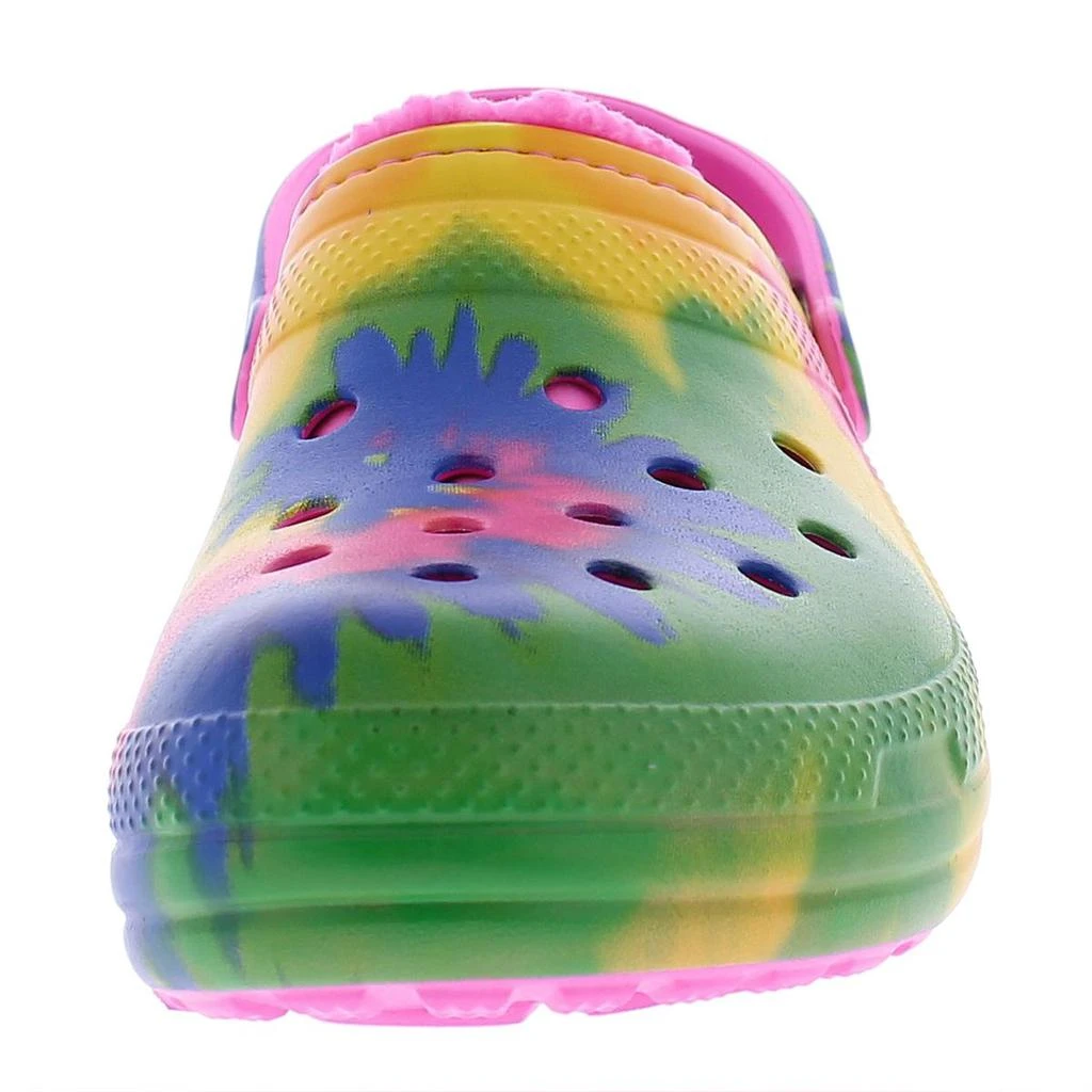 商品Crocs|Crocs Mens Classic Lined Tie Dye Slip On Clogs,价格¥177,第3张图片详细描述
