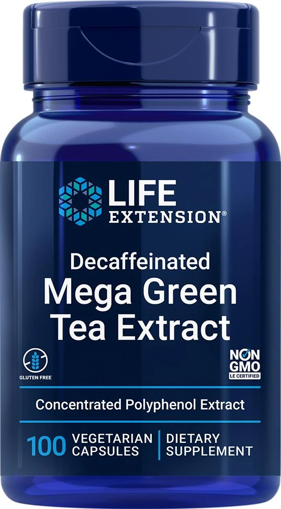 商品Life Extension|绿茶脱咖 茶多酚儿茶素 促进肝脏解/毒增强免疫健康胆固醇 Mega Green Tea EGCG,价格¥180,第1张图片