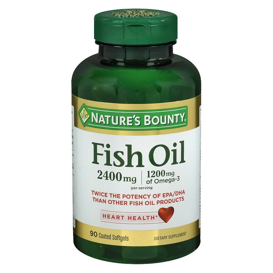 商品Nature's Bounty|鱼油软胶囊 90粒,价格¥172,第1张图片