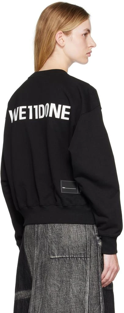 商品We11done|Black Movie Collage Sweatshirt,价格¥928,第3张图片详细描述