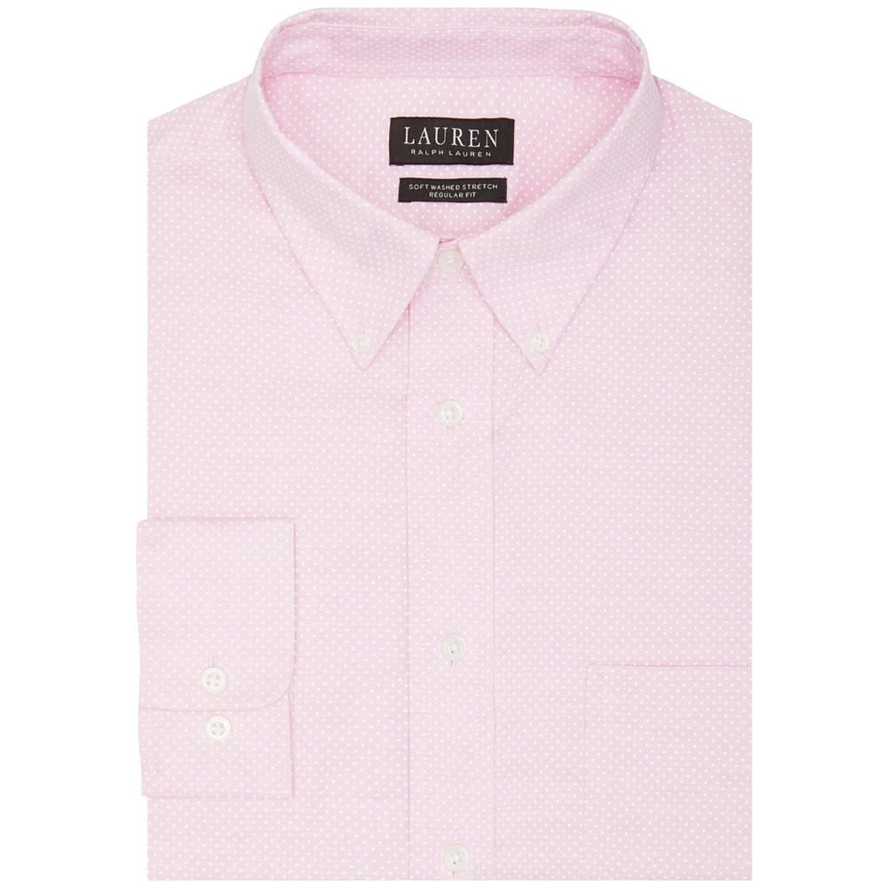 商品Ralph Lauren|Men's Ultraflex Stretch Untucked Regular Fit Dress Shirt,价格¥238,第3张图片详细描述