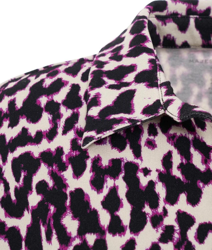 商品MAJESTIC FILATURES|Majestic filatures women's purple other materials t shirt,价格¥2296,第4张图片详细描述