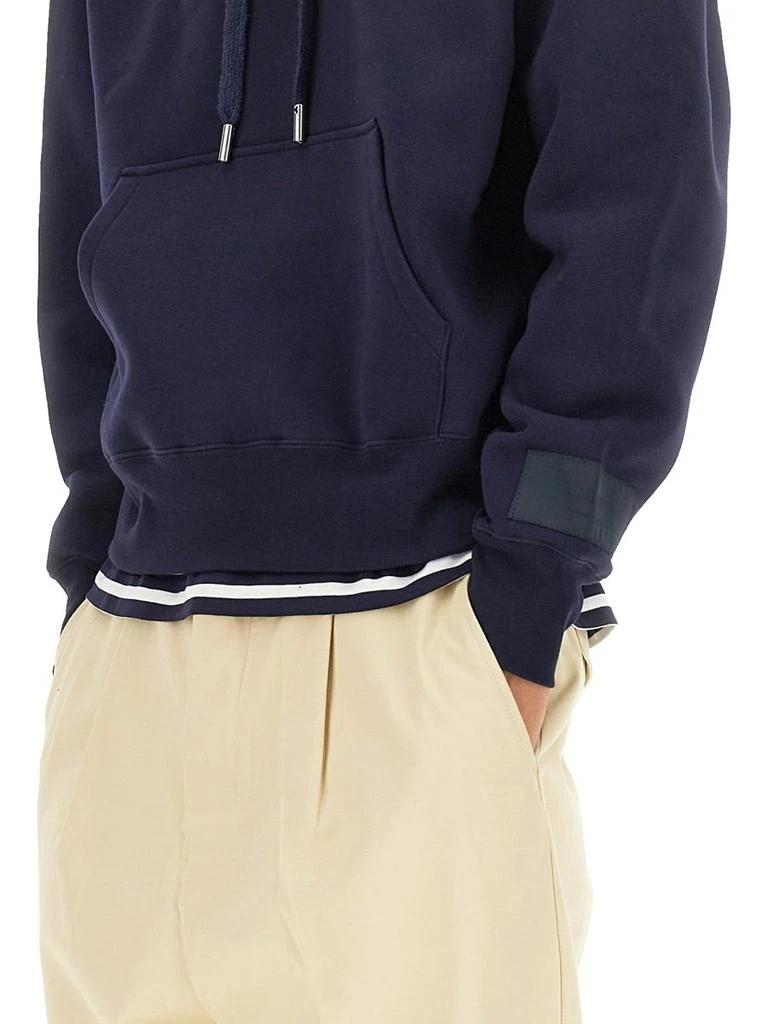 商品AMI|AMI Paris Long-Sleeved Drawstring Hoodie,价格¥1844,第4张图片详细描述