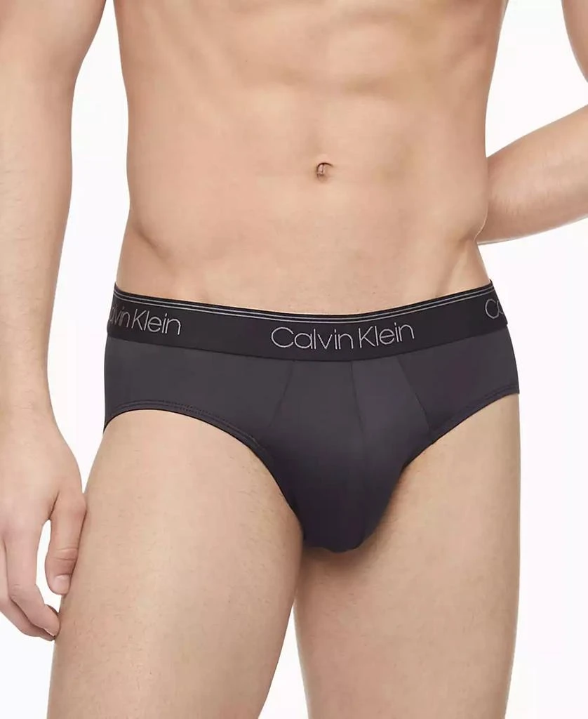 商品Calvin Klein|Men's 3-Pack Microfiber Stretch Low-Rise Briefs Underwear,价格¥236,第2张图片详细描述