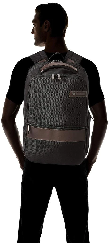 Samsonite Kombi Business Backpack, Black/Brown, 17.5 x 12 x 7-Inch 商品