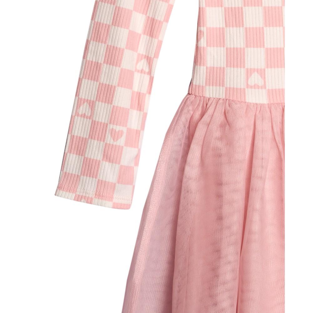Little Girls Long Sleeve Play Dress, Created For Macy's商品第3张图片规格展示