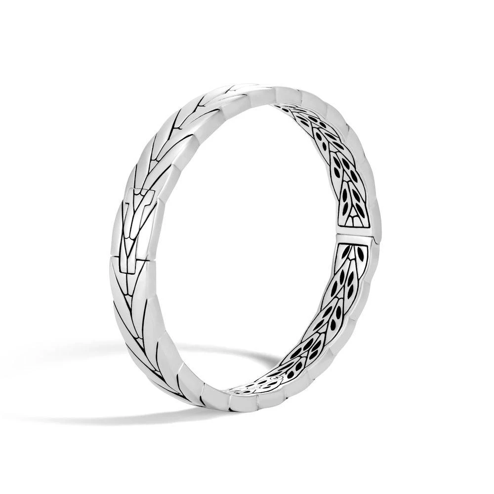 商品John Hardy|Modern Chain 8MM Hinged Bangle in Silver,价格¥2761,第1张图片