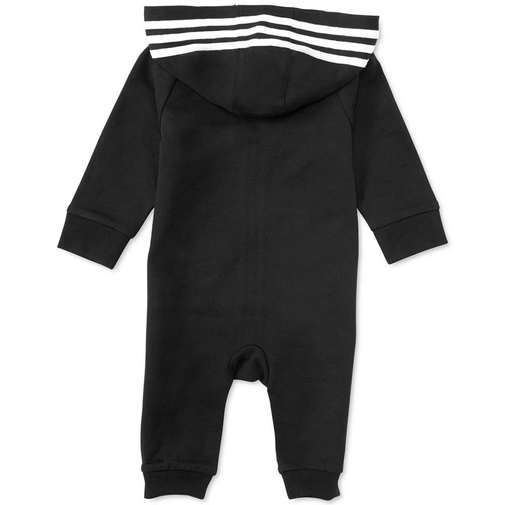 商品Adidas|Baby Boys or Baby Girls Logo Full Zip Hooded Coverall,价格¥268,第2张图片详细描述