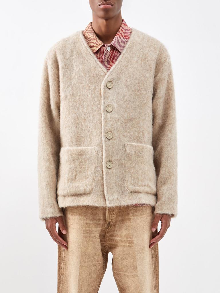 商品Our Legacy|Patch-pocket textured cardigan,价格¥2465,第1张图片