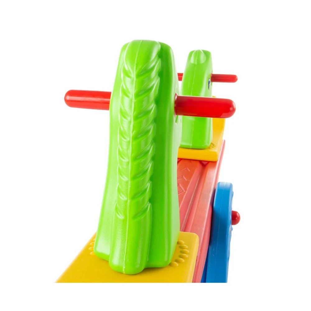 商品Trademark Global|Hey Play Seesaw - Teeter Totter Backyard or Playroom Equipment,价格¥1356,第4张图片详细描述