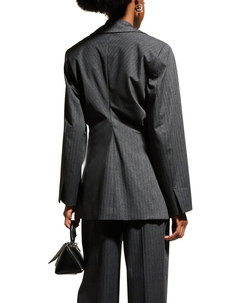 Draped Suiting Blazer商品第6张图片规格展示