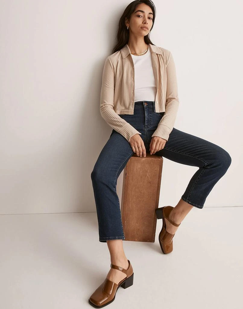 商品Madewell|Mid-Rise Stovepipe Jeans in Dahill Wash,价格¥398,第1张图片