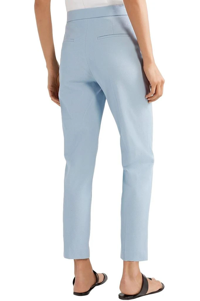 商品ROSETTA GETTY|Cropped cotton-blend twill straight-leg pants,价格¥1388,第1张图片