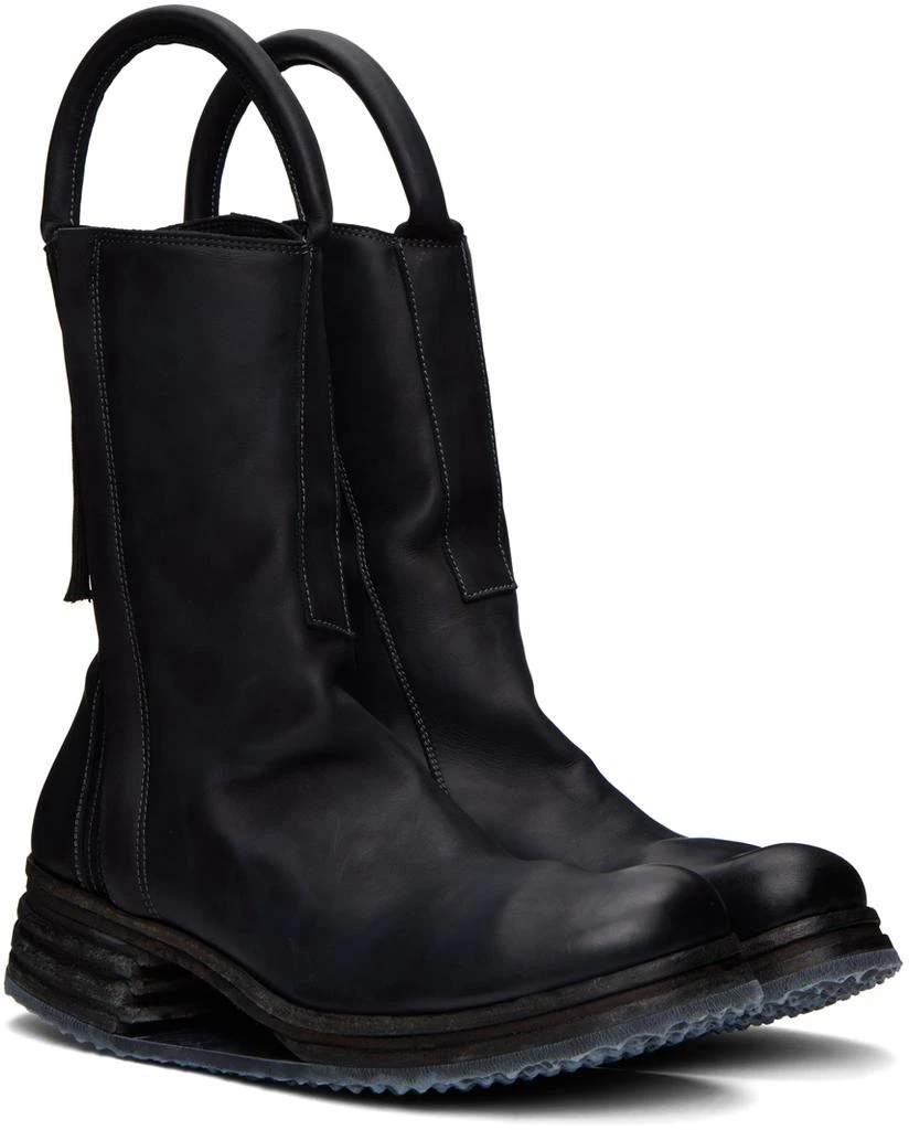 商品11 by Boris Bidjan Saberi|Black Pull-Loop Boots,价格¥16283,第4张图片详细描述