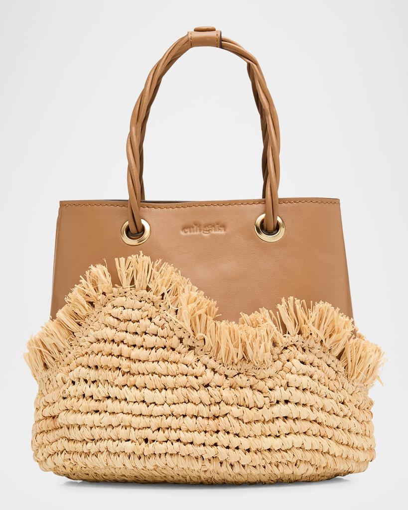 トートバッグ Cult Gaia Wood-Bead Embellished Tote Bag Cult Gaia Clara Wooden Beads Tote Bag | Brown | FARFETCH