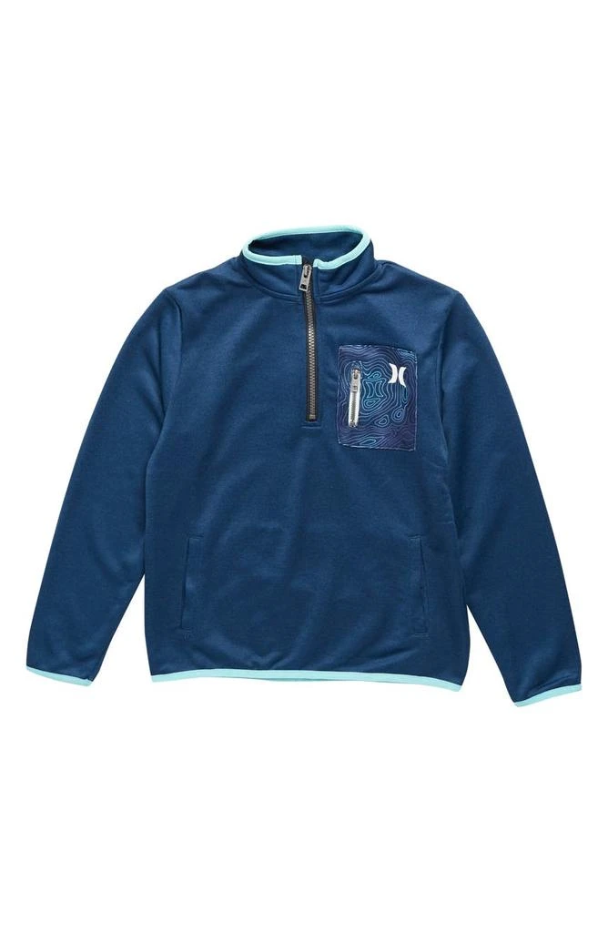 商品Hurley|Kids' H₂O-Dri Solar 1/4 Zip Jacket,价格¥81,第1张图片