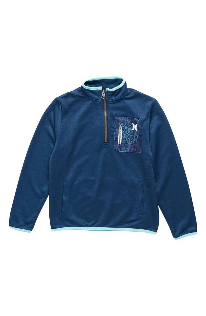 商品Hurley|Kids' H₂O-Dri Solar 1/4 Zip Jacket,价格¥195,第1张图片