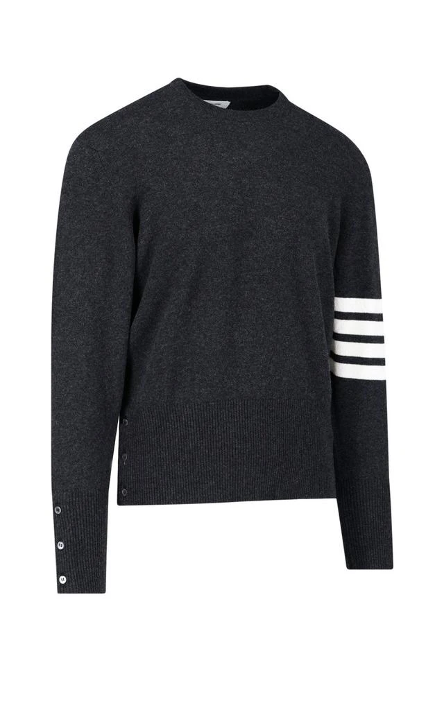 商品Thom Browne|Thom Browne 4-Bar Crewneck Jumper,价格¥8079,第3张图片详细描述