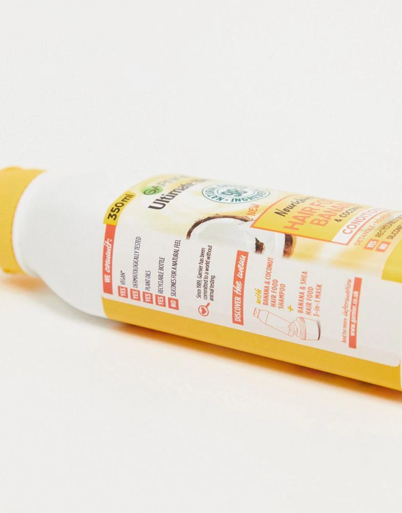 商品Garnier|Garnier Ultimate Blends Nourishing Hair Food Banana Conditioner For Dry Hair 350ml,价格¥59,第2张图片详细描述