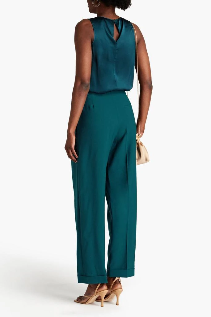 商品ROKSANDA|Pleated wool straight-leg pants,价格¥2164,第1张图片