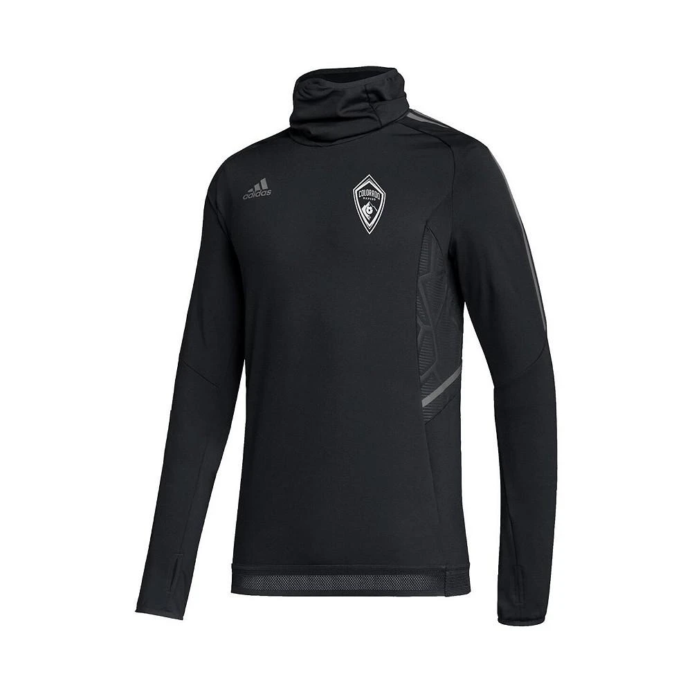 商品Adidas|Men's Black Colorado Rapids COLD.RDY Raglan Warmup Pullover Jacket,价格¥732,第2张图片详细描述