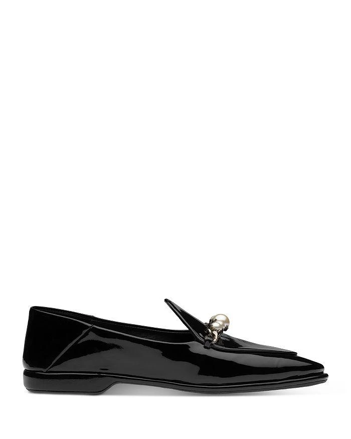 商品Miu Miu|Women's  Embellished Patent Leather Loafers,价格¥4130,第3张图片详细描述