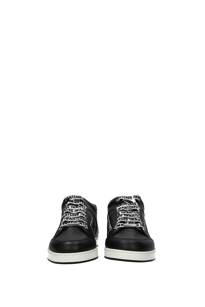 商品Jimmy Choo|Sneakers miami Leather Black,价格¥1623,第5张图片详细描述